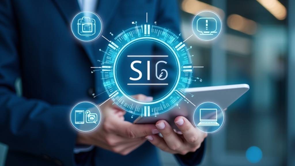 Homme travaillant sur un tableau de bord de cybersécurité, illustrant la protection des systèmes informatiques