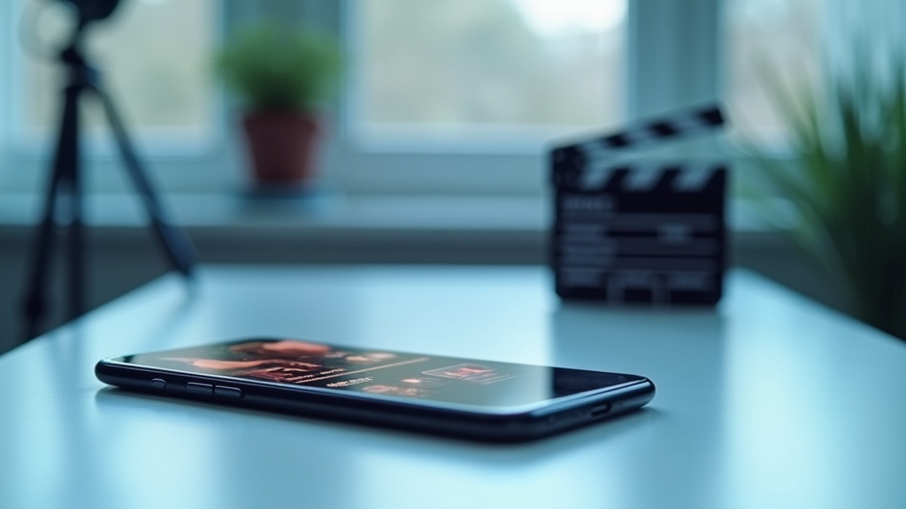 Interface de l'application Cinepulse montrant les tendances films et séries en 2026