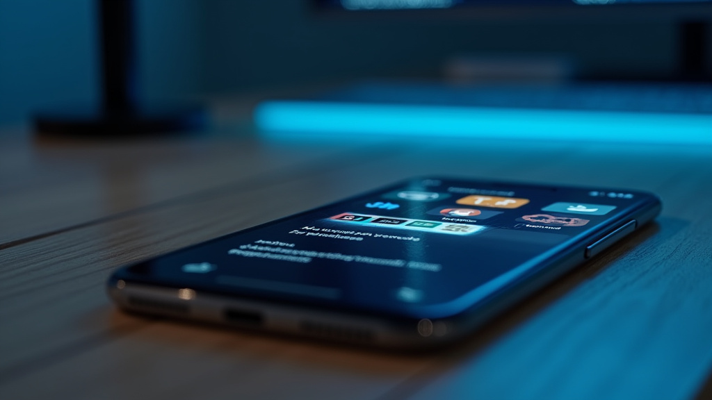 Écran de télévision avec interface de programme TV Bouygues affichant les émissions du soir