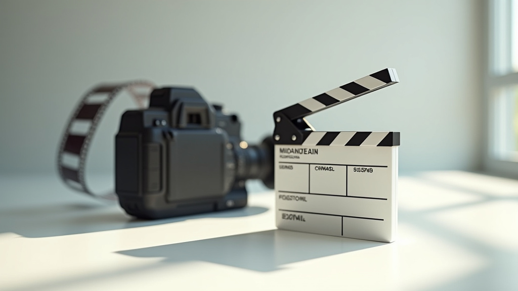 Tableau de bord d'un logiciel de montage vidéo professionnel