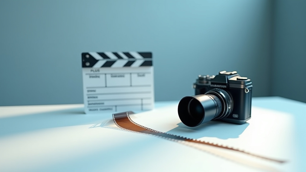 Équipe de tournage en action sur un plateau de cinéma