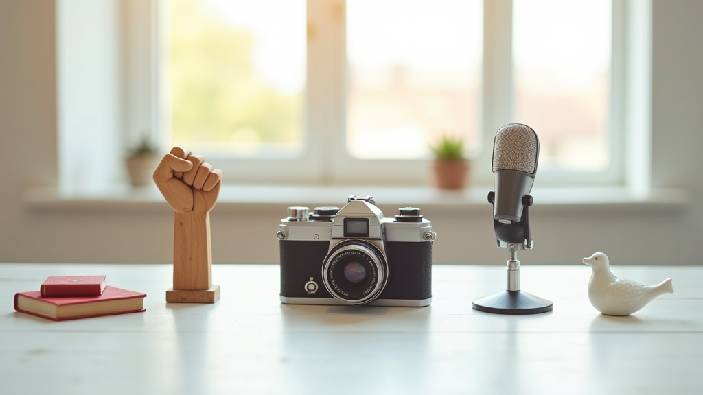 Studio de tournage de Le Média avec caméras et micros professionnels