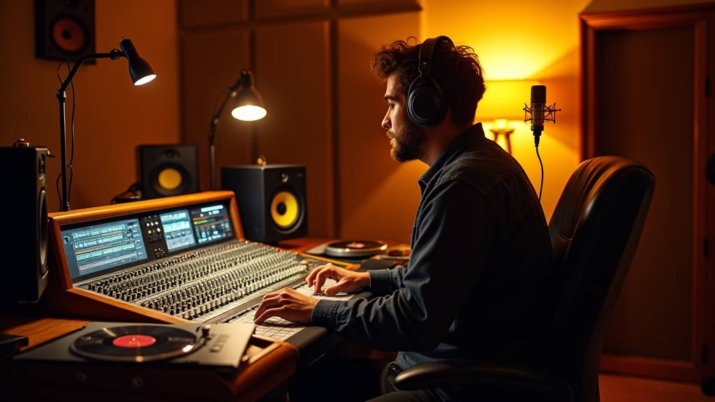 Étudiants en BTS Audiovisuel option Métiers du Son en cours de prise de son extérieure