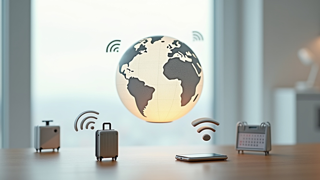 Technologies numériques intégrées dans une destination touristique moderne avec réalité augmentée et interfaces tactiles